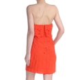 thumbnail image 2 of Free People Womens Morning Dove Strapless Mini Dress, Red, 4, 2 of 2