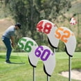 thumbnail image 2 of Baohd 4 Pieces Golf Iron Headcover Neoprene Non Slip Club Head Covers White, 2 of 8