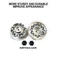 thumbnail image 4 of Llantas de Metal Bewildely Aleación de Aluminio 1/6 Axial SCX6 Negro, 4 of 6