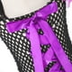 thumbnail image 4 of Vestido de malla de bruja malvada para niñas, disfraz de hada para Halloween, ropa de Reina demonio para fiesta de carnaval, vestido de bruja de murciélago púrpura, 4 of 5