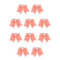 thumbnail image 2 of Jumpingount Banda para el cabello grande Nudo de lazo Elástico Ajustable Decorativo Cuerda para el cabello Elásticos Scrunchies para mujeres Accesorios rosa melocotón 10piezas Jumpingount CBP458633, 2 of 4
