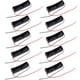 thumbnail image 2 of Nuevo 10 piezas 18650 Batería 3.6 ~ 4.2V Clip Holder Box Case Negro, 2 of 6