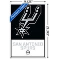 thumbnail image 3 of NBA San Antonio Spurs - Logo 21 Wall Poster, 14.725" x 22.375", 3 of 3