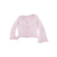 thumbnail image 4 of hirigin Women Knit T-shirt, Long Sleeve Square Neck Hollowed Solid Fall Tops for Casual Street, 4 of 9