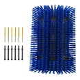 thumbnail image 4 of Cepillo rascador para ganado perfecl kit de aseo para caballos azul, 4 of 8