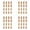 Coffee 4PCS, variant on 16 Pack Soft Wood Corks Tapered Cork Wooden Beer Bottle Stopper Replacement Leakproof Wine Bottle Corks For Wine Making Craft 0.67 X 0.91 X 0.98 Inch