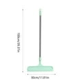 thumbnail image 3 of Leodye 1PCS Two In One Glass Floor Wiper Extended Retractable Detachable Window Cleaning Scraper with Silicone Sponge -39.37x11.81in, 3 of 6