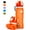 Orange, variant on Kemier Collapsible Silicone Water Bottles - 750ML Leakproof Valve Reusable BPA Free Travel Water Bottle, 26oz Foldable Water Bottles Sports & Outdoor Lightweight for Gym Camping Hiking Travel