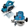 thumbnail image 1 of Cepillo Makita 127v 580w Madera + Router 1/2 Pulg. Dc Madera, 1 of 12