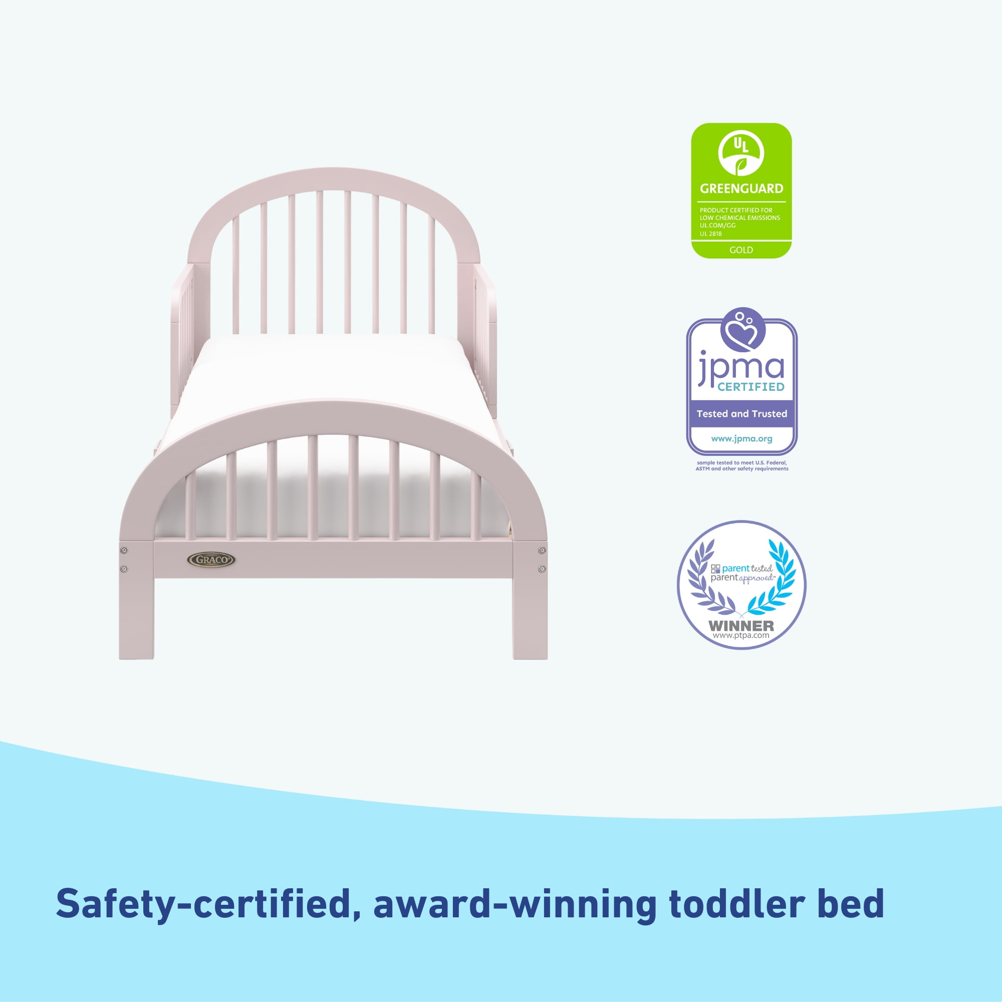 Graco Olivia Toddler Bed, Blush