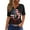 Multicolor-1, variant on VerPetridure American Flag Shirts for Women 4th of July T Shirt Funny USA Print V-Neck Tees Patriotic Casual Short Sleeve Tops