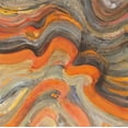 thumbnail image 2 of Hristova, Albena 15x15 Gold Ornate Wood Framed with Double Matting Museum Art Print Titled - Floating Lava, 2 of 4