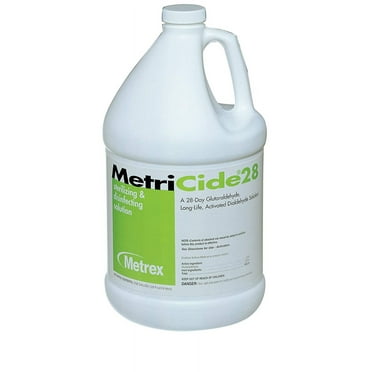 Metrex 10-2800 Metricide 28 High Level Disinfectant Solution 2.5% Glutaraldehyde 1 Gallon