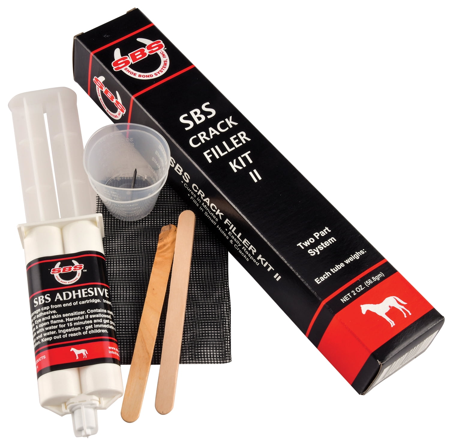 Horse Hoof Crack Filler Kit