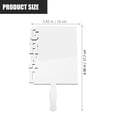 thumbnail image 4 of Miangastore White MDF Graduation Photo Frame for Decoration with Creative Design and Durable Material 8x10 inches, 4 of 8