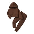 thumbnail image 3 of Angala 2 Piece Outfits For Girls Long Sleeve Hoodie Sweatshirt With Jogger Set Girls Autumn Daily Wear Clothes, 3 of 9