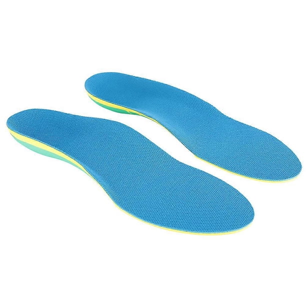 Men Women Flatfoot Orthotic Insole Arch Cushioning Fasciitis Pain Relief Correction Foot PadGreen L: 41-46