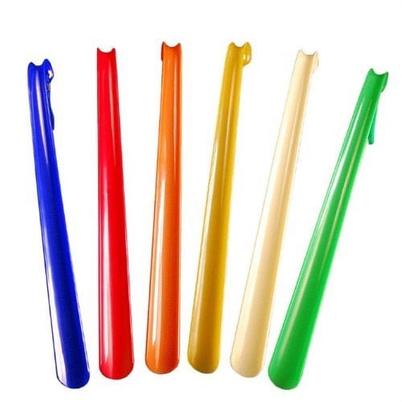 BESTSKY  18" Long Plastic Shoe Horn