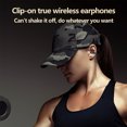thumbnail image 6 of iFCOW Bluetooth Wireless Ear-Clip Bone Conduction Headphones, Black, 6 of 13