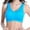 Blue, variant on Sports Bra for Women Workout Soft Compression Full Supportive High Impact Plus Size Fitness Bra Push Up Yoga Bra Saving on Clearance