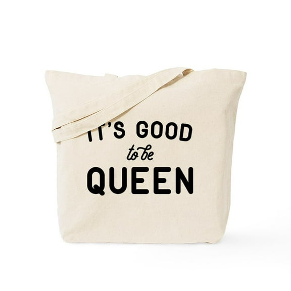 CafePress - It's Good To Be Queen Tote Bag - Unisex Canvas Tote Bag, Beige, 1-Piece