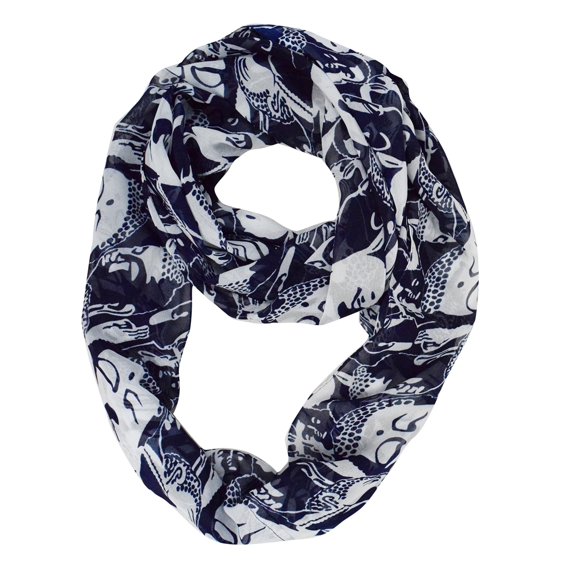 Vintage Womens Bohemian Design Infinity Loop Scarves