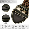 thumbnail image 3 of FORMRS Womens Crossbody Sling Bag Travel Daypack Shoulder Chest Backpack, Leopard Pattern, 3 of 7