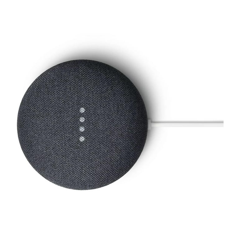 Google Nest Mini 2nd Generation Smart Speaker, Charcoal, Google