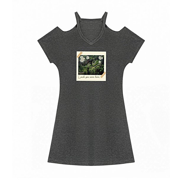 Vestido con hombros descubiertos para mujer, ropa femenina de verano, vestido informal para viajes de trabajo , SG