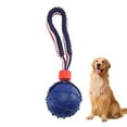 thumbnail image 5 of Koiauber Dog Chew Ball Toy for Aggressive Chewers Embossed Texture Interactive Fetch Bouncy Ball Toy for Large Medium Small Dogs, 5 of 8