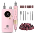thumbnail image 1 of Taladro de uñas MelodySusie SC320F, 30000 RPM, recargable, color rosa, 1 of 8