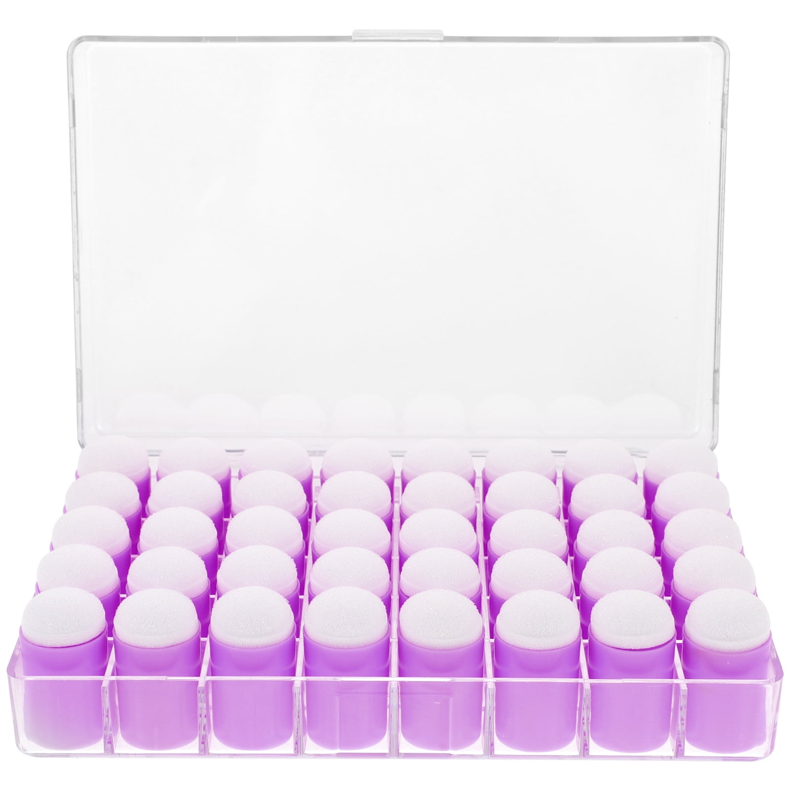 40pcs DIY Finger Sponge Daubers Finger Painting Sponge Daubers for