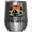 Silver, variant on You Can't Control the Wind, You Can Adjust the Sails, Sailing Quote with a Sailboat, Stainless Steel 12oz Wine Tumbler