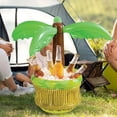 thumbnail image 2 of Enfriador de Bebidas Inflable, Cubo de Hielo de Gran Capacidad con Diseño de Cocotero, Enfriador Inflable para Interiores y Exteriores en Verano, 2 of 5
