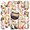 2A, variant on Cartoon Baseball Stickers Stickers, Waterproof Baseball Stickers Sticker for Water Bottle Laptop Phone Cases Planner Skateboard Luggage Helmet Party Favor Decor, Ideal for Adults Teens Teacher Rewards