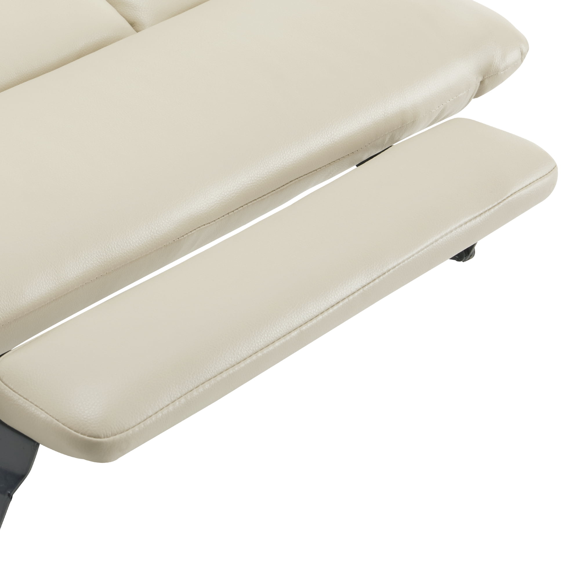 MCombo 27.2'' Extra-Wide Seat Oversized Power Lift Recliner for Big Tall, Faux Leather(Large-Wide, Cream White)