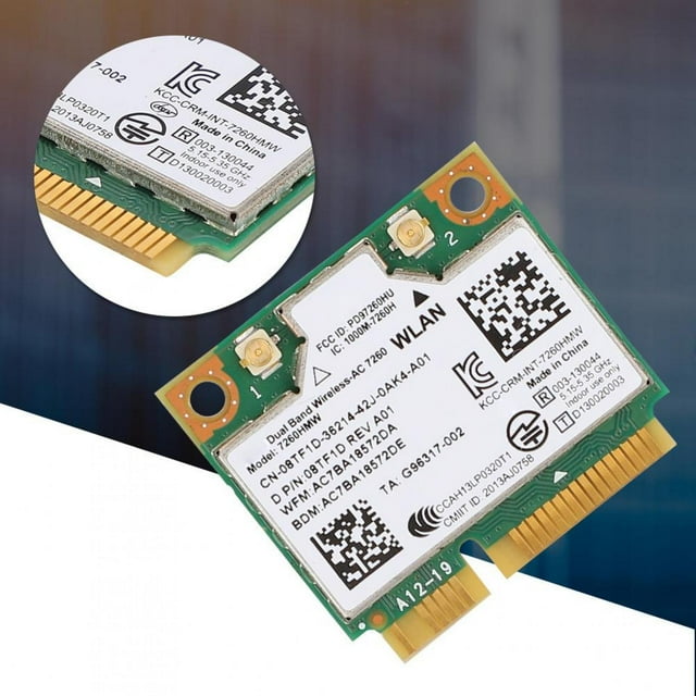 Keenso pour Sans Fil-Ac 7260, Mini PCI-E NIC, Carte pour Ordinateur Portable