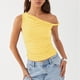 thumbnail image 2 of Camisetas Casuales de Mujer sin Mangas Diseño de Cuello en V, Ligero Poliéster Primavera Y Blusa de Verano, 2 of 5