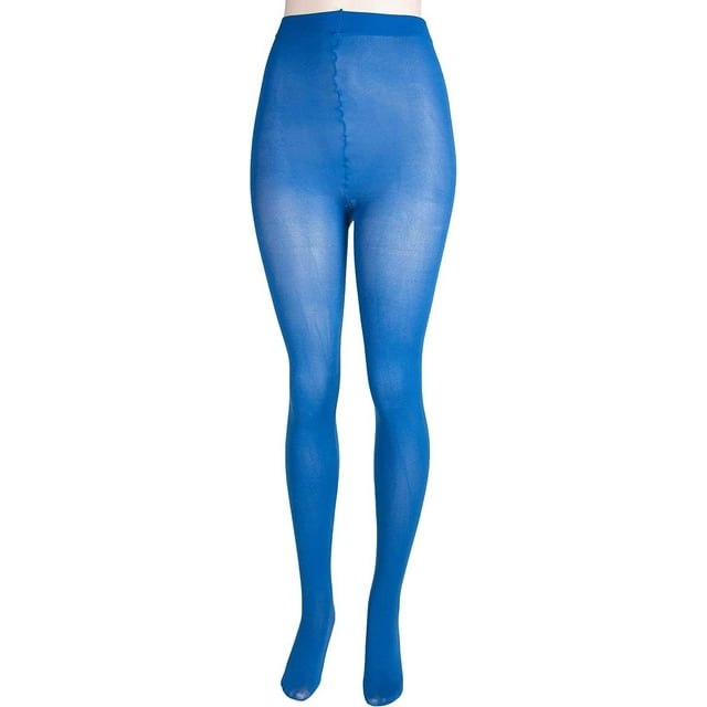 Opaque Plus Size Tights for Women, Comfortable and Footed, by Lissele