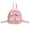 Pink, variant on Cute Bow Mini Backpack Purse for Women , Small Soft Convertible Crossbody Backpack Handbag, Fashion Cute Casual Daypack for Shopping Dating Travel, 5 Pastel Solid Color Options