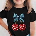 thumbnail image 2 of T-Shirt pour Enfants, Imprimé de la Fête de l'Indépendance à Manches Courtes et Col Rond, Haut Décontracté et Polyvalent pour Garçons et Filles de 3 à 15 Ans, 2 of 6