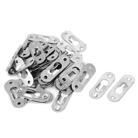 Wall Mounted Metal Mirror Picture Photo Frame Hanging Hook Hanger