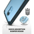 thumbnail image 4 of Xiaomi Redmi Note 5 Case, Ringke [FUSION] Clear Transparent PC Back TPU Bumper [Drop Defense] Raised Bezels Scratch Protection Natural Form Cover for Redmi 5 Plus - Smoke Black, 4 of 8