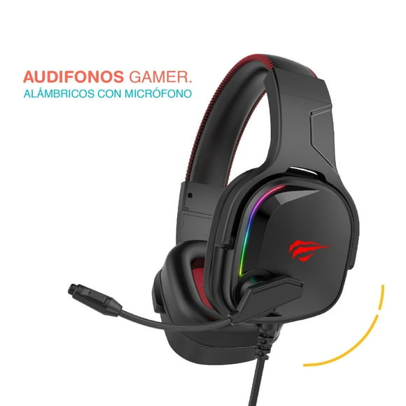 Audifonos Gamer Alambrico con Microfono y Luz LED RGB TITANO TT-ABK-01