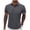 Dark Gray, variant on Mens Textured Jacquard Polo Shirt Super Stretch Short Sleeve Polo Shirts for Men White