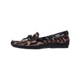 thumbnail image 4 of Womens Donald J Pliner Lacey Square Toe Loafers, Natural Black Leopard, 4 of 5