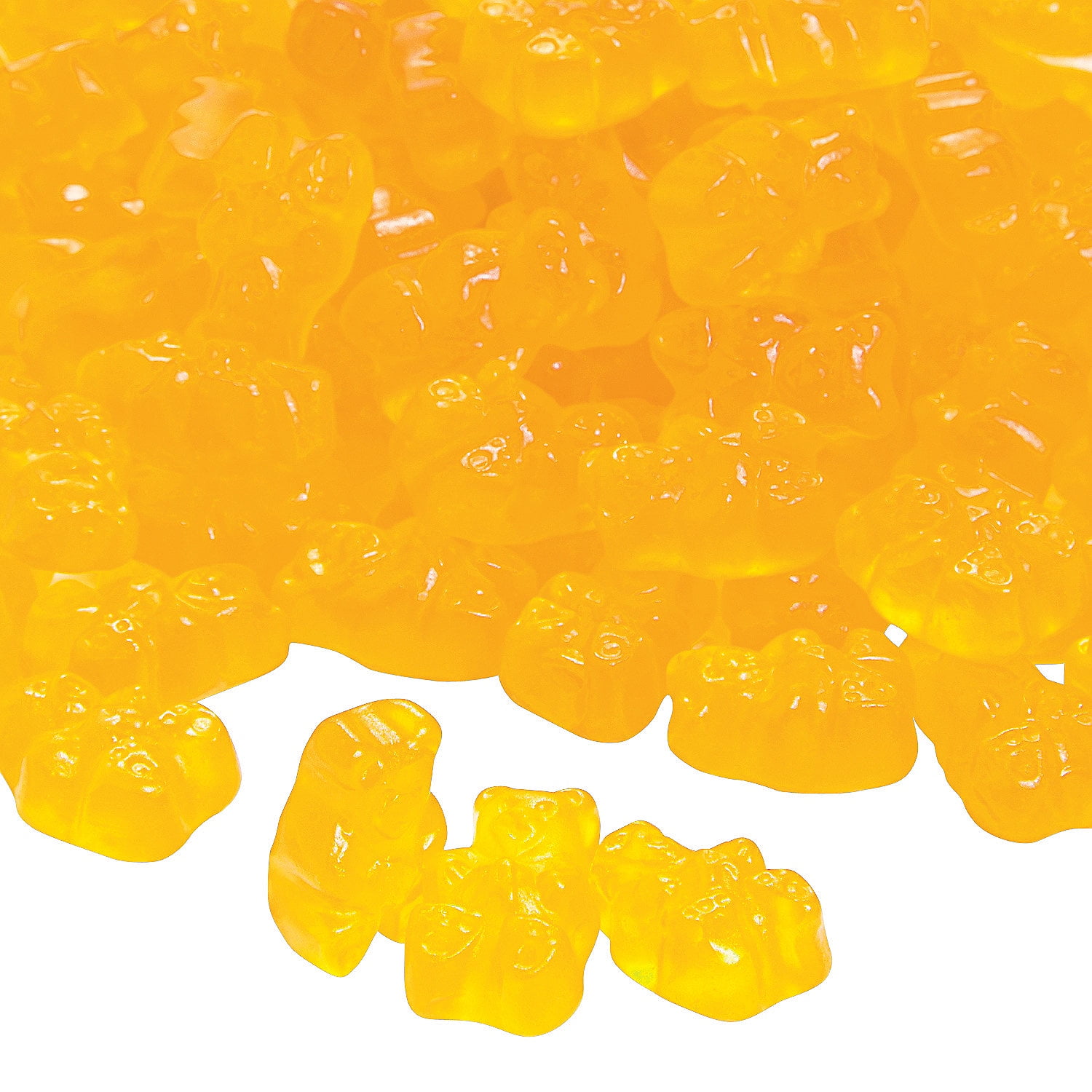 Yellow Gummy Bear (5Lb) Edibles 565 Pieces