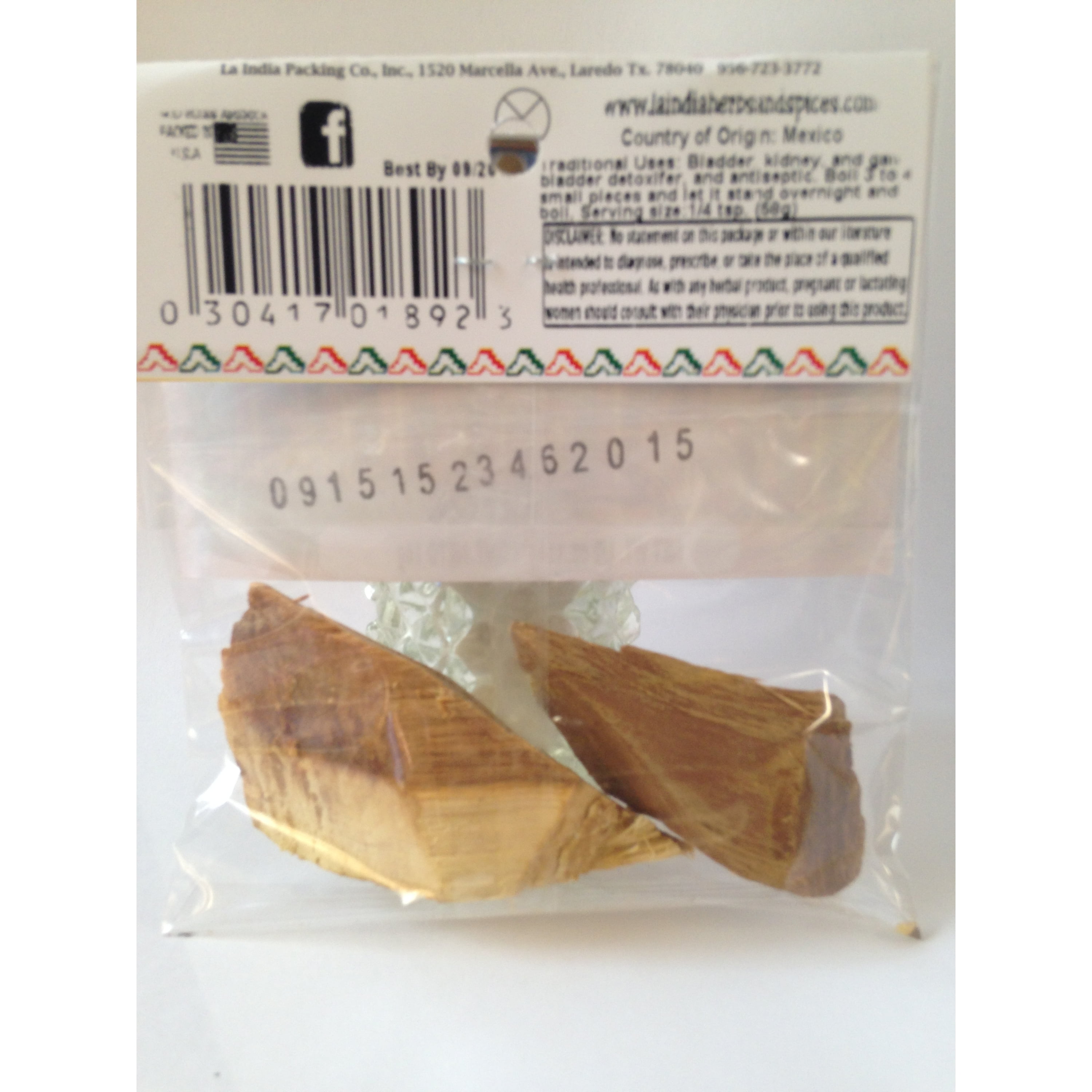 La India Palo Azul, 0.5 oz