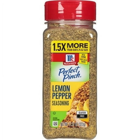 McCormick Lemon & Pepper Seasoning, 11.37 oz Bottle