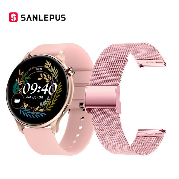 SANLEPUS 2023 nuevo reloj inteligente mujeres hombres impermeable Smartwatch Bluetooth llamadas oxígeno en sangre Monitor de ritmo cardíaco pulsera de Fitness Tan Jianjun unisex